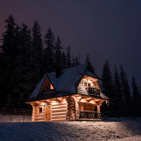 Legenda Lasu - Drewniany Domek W Gorach Z Jacuzzi, Przy Stoku Narciarskim Kotelnica, Bialka Tatrzanska, W Poblizu Term Bania Gron Exterior photo