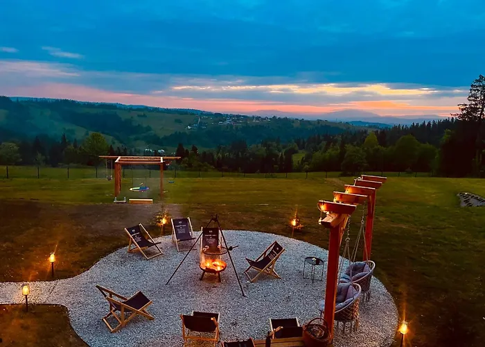 Legenda Lasu - Drewniany Domek W Gorach Z Jacuzzi, Przy Stoku Narciarskim Kotelnica, Bialka Tatrzanska, W Poblizu Term Bania