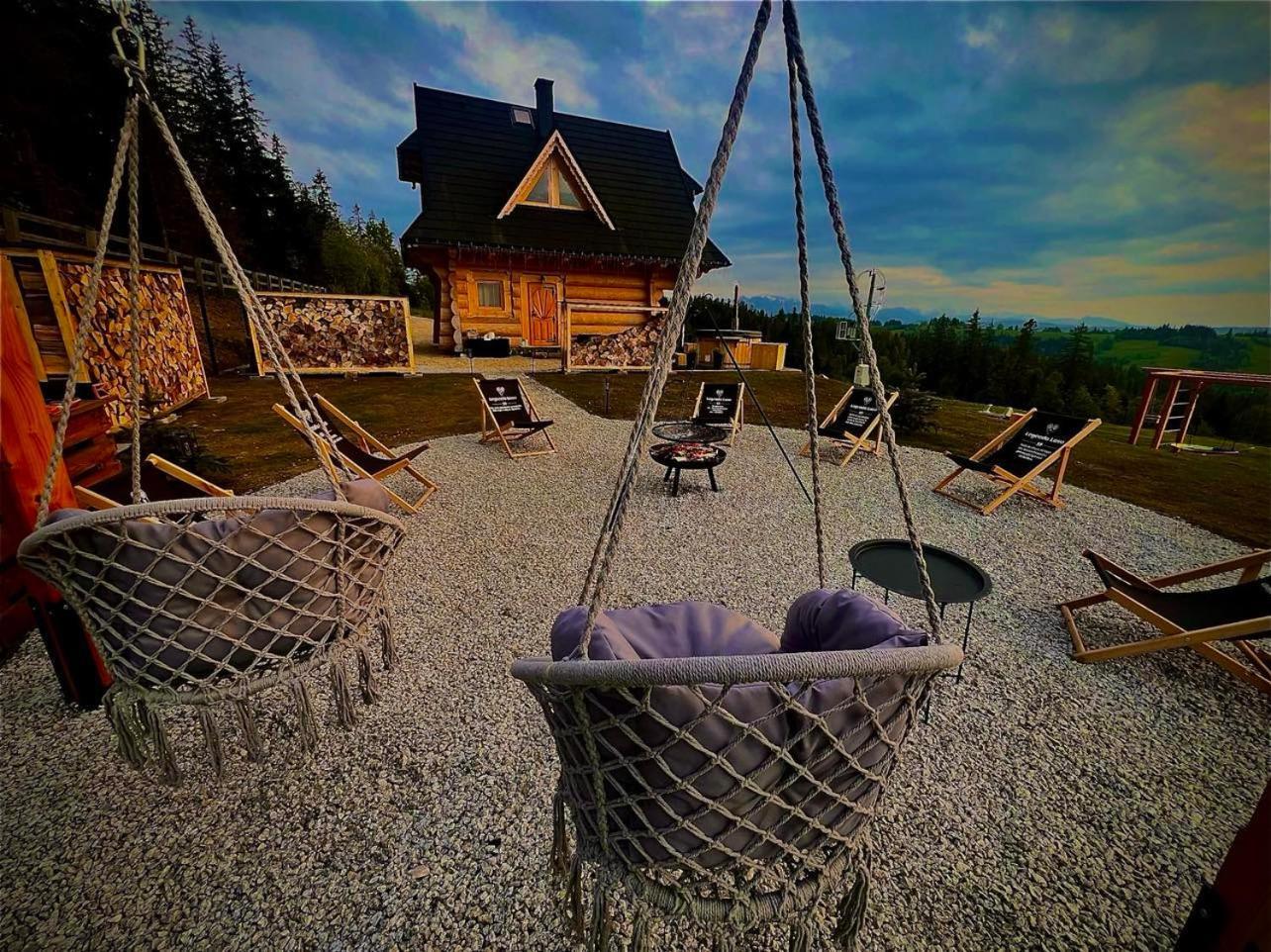 Legenda Lasu - Drewniany W Gorach Z Jacuzzi, Przy Stoku Narciarskim Kotelnica, Bialka Tatrzanska, W Poblizu Term Bania Chalet Groń