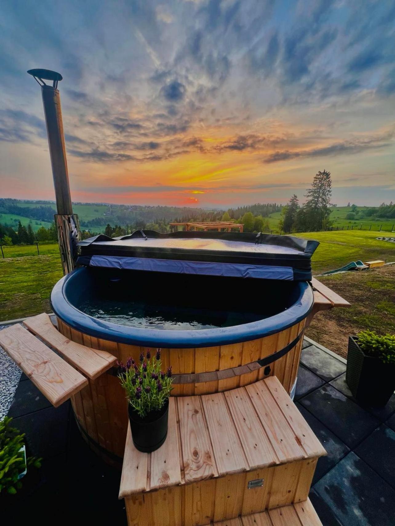 Legenda Lasu - Drewniany W Gorach Z Jacuzzi, Przy Stoku Narciarskim Kotelnica, Bialka Tatrzanska, W Poblizu Term Bania * Groń