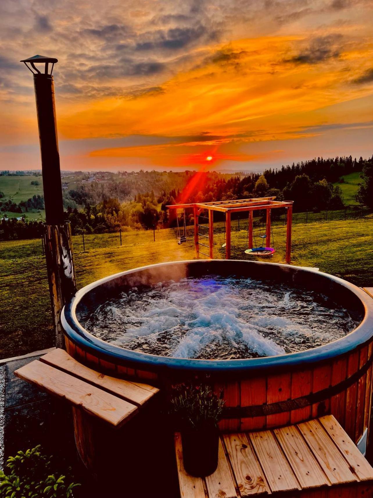 Legenda Lasu - Drewniany W Gorach Z Jacuzzi, Przy Stoku Narciarskim Kotelnica, Bialka Tatrzanska, W Poblizu Term Bania *