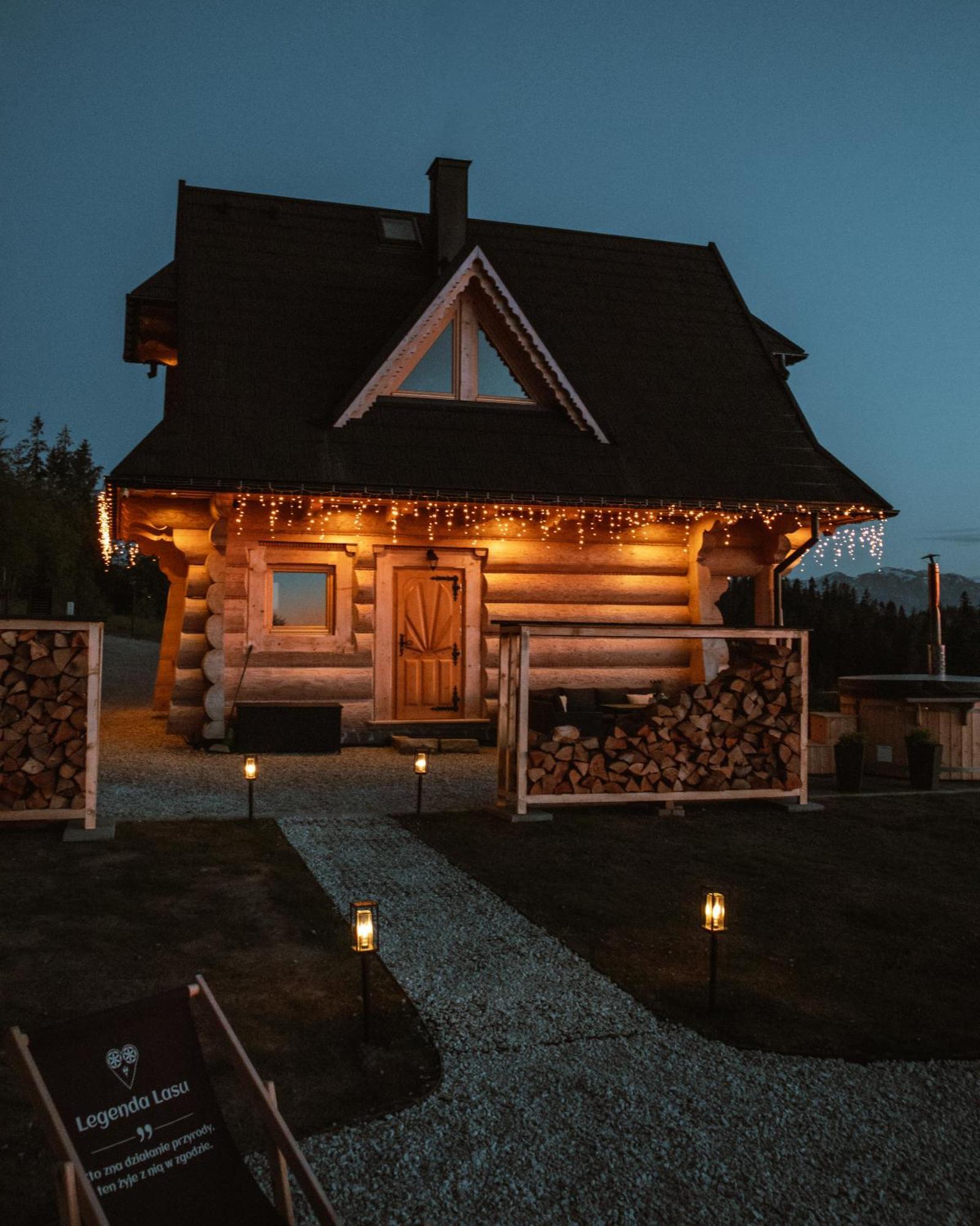 Legenda Lasu - Drewniany W Gorach Z Jacuzzi, Przy Stoku Narciarskim Kotelnica, Bialka Tatrzanska, W Poblizu Term Bania *